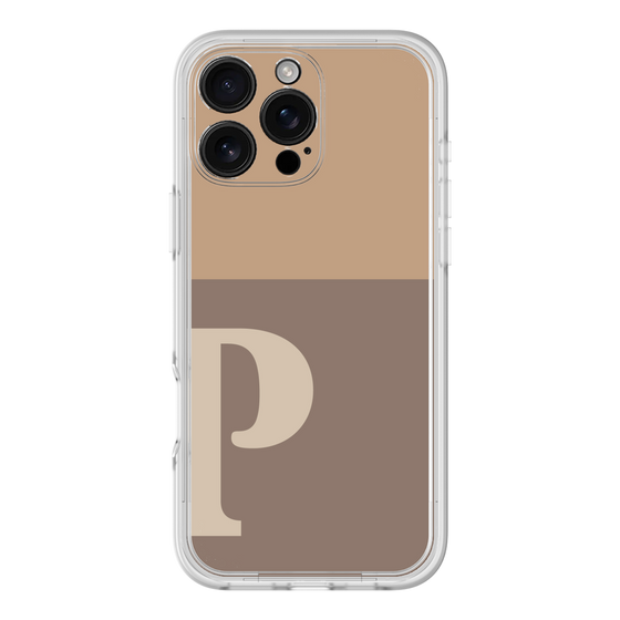 Premium Panel［ Original - initial two tone - P brown ］
