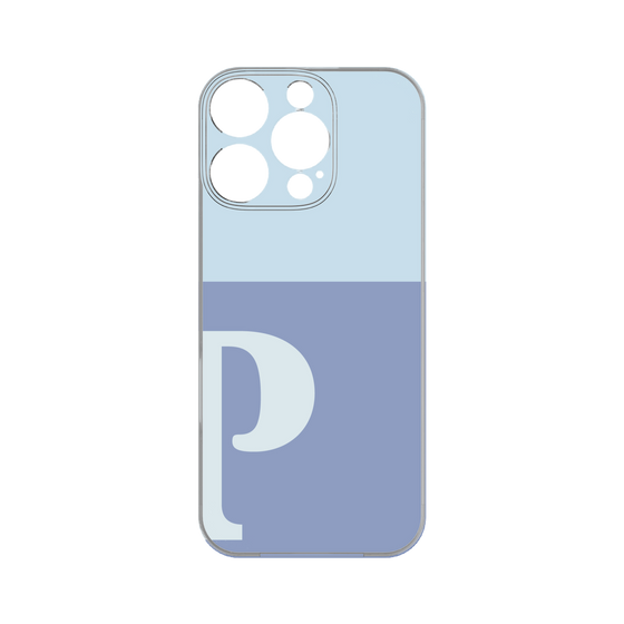 Premium Panel［ Original - initial two tone - P blue ］
