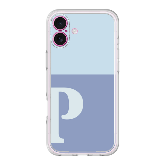 Premium Panel［ Original - initial two tone - P blue ］