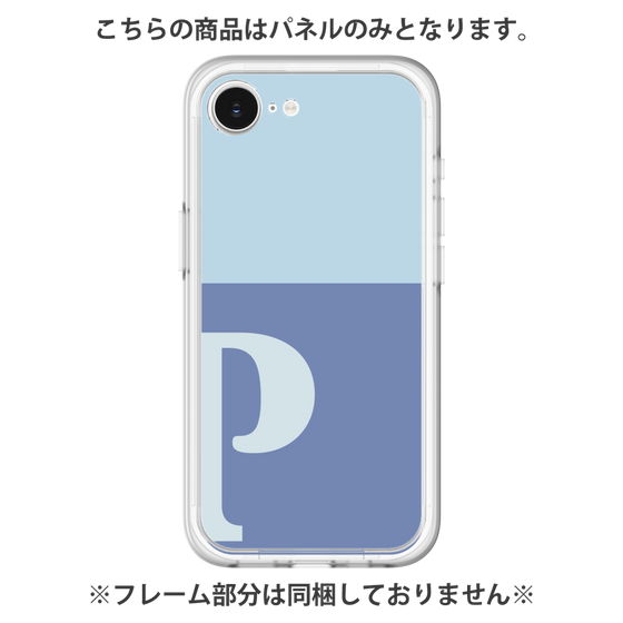 Premium Panel［ Original - initial two tone - P blue ］