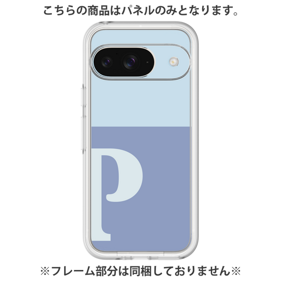 Premium Panel［ Original - initial two tone - P blue ］