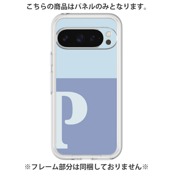 Premium Panel［ Original - initial two tone - P blue ］