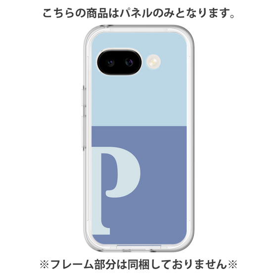 Premium Panel［ Original - initial two tone - P blue ］