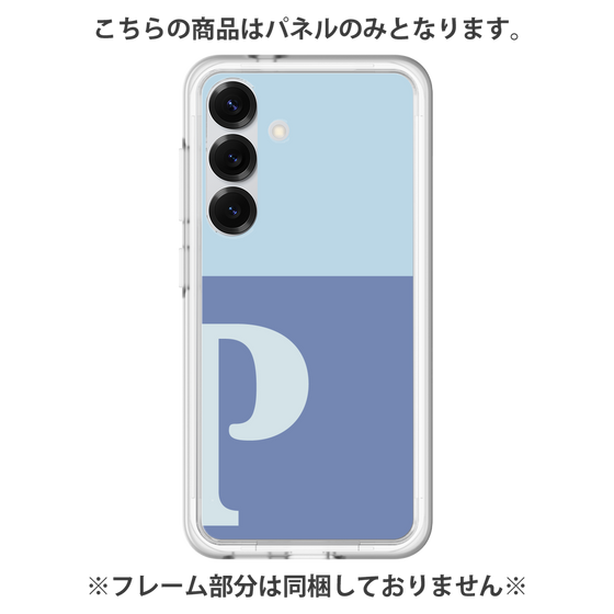 Premium Panel［ Original - initial two tone - P blue ］