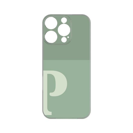 Premium Panel［ Original - initial two tone - P green ］