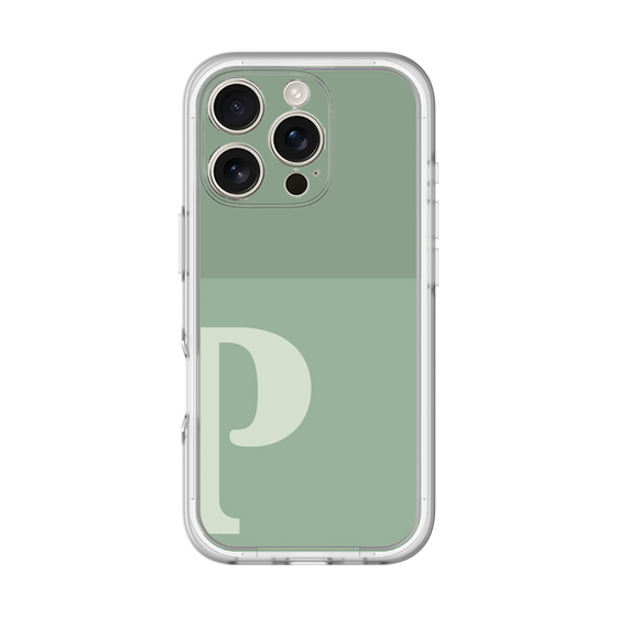 Premium Panel［ Original - initial two tone - P green ］