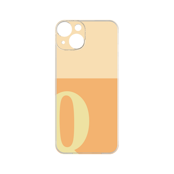 Premium Panel［ Original - initial two tone - Q orange ］