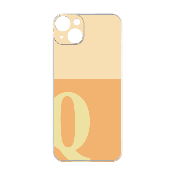 Premium Panel［ Original - initial two tone - Q orange ］