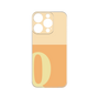 Premium Panel［ Original - initial two tone - Q orange ］
