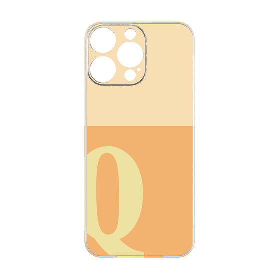 Premium Panel［ Original - initial two tone - Q orange ］