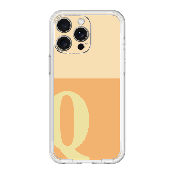 Premium Panel［ Original - initial two tone - Q orange ］