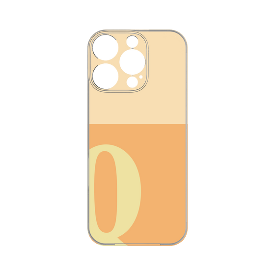 Premium Panel［ Original - initial two tone - Q orange ］