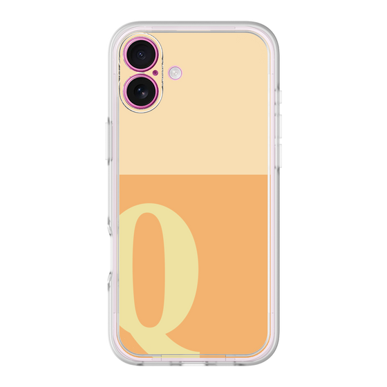 Premium Panel［ Original - initial two tone - Q orange ］