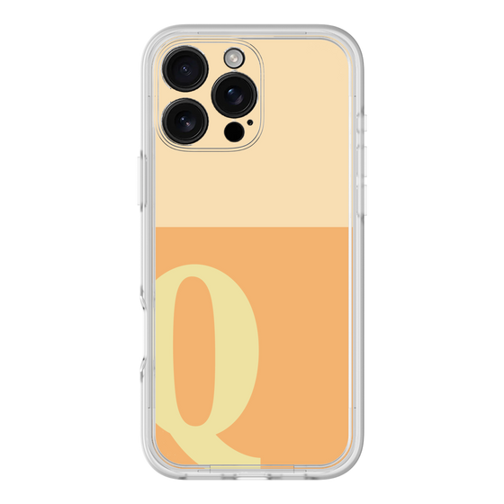 Premium Panel［ Original - initial two tone - Q orange ］