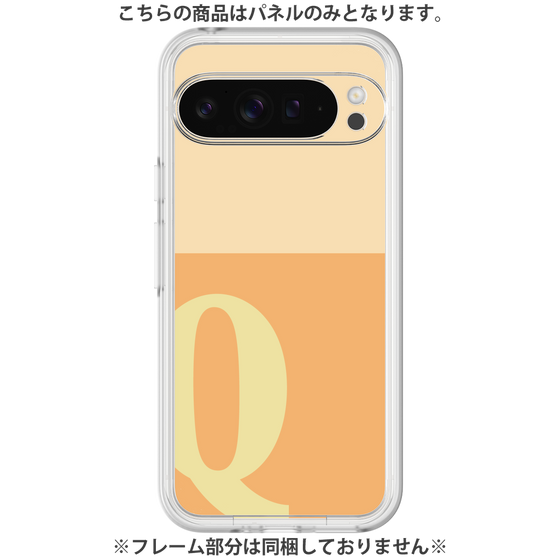 Premium Panel［ Original - initial two tone - Q orange ］
