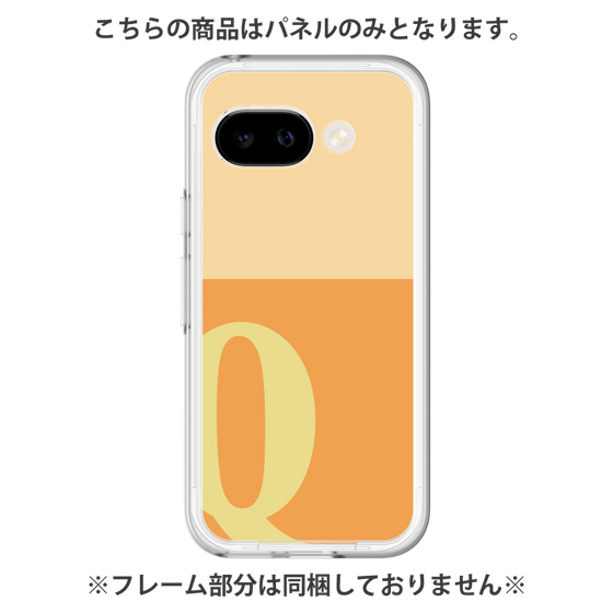 Premium Panel［ Original - initial two tone - Q orange ］
