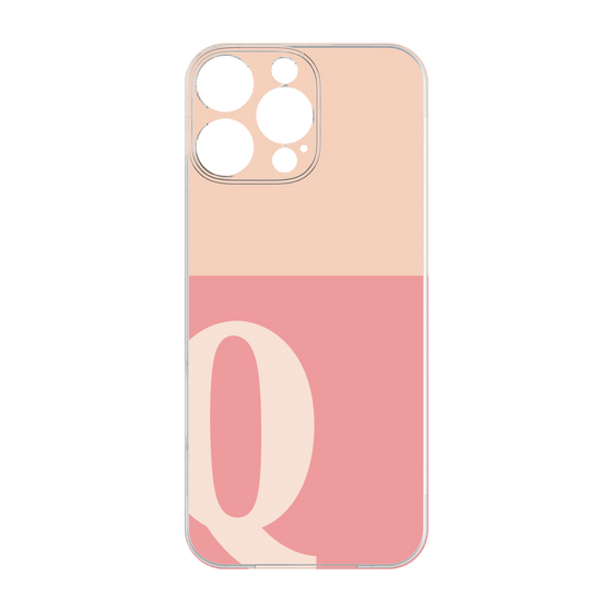 Premium Panel［ Original - initial two tone - Q pink ］