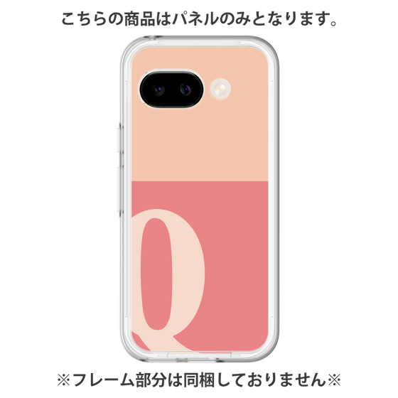 Premium Panel［ Original - initial two tone - Q pink ］