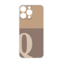 Premium Panel［ Original - initial two tone - Q brown ］