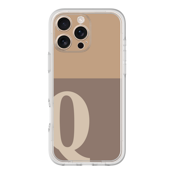 Premium Panel［ Original - initial two tone - Q brown ］
