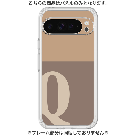 Premium Panel［ Original - initial two tone - Q brown ］