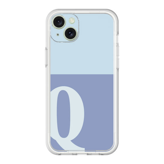 Premium Panel［ Original - initial two tone - Q blue ］