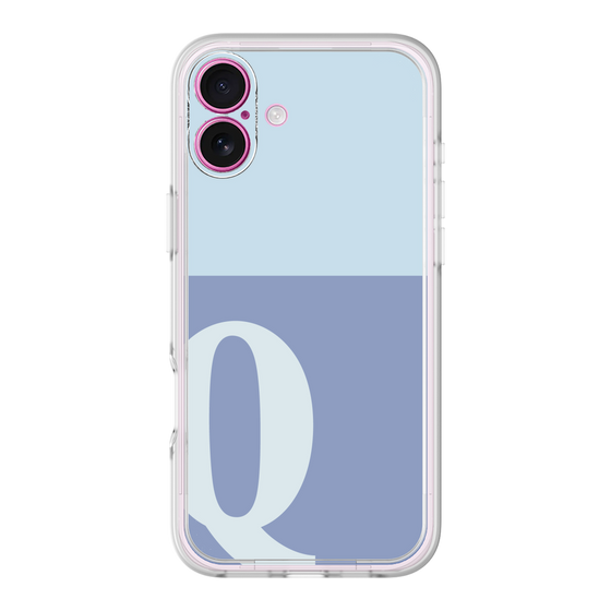 Premium Panel［ Original - initial two tone - Q blue ］