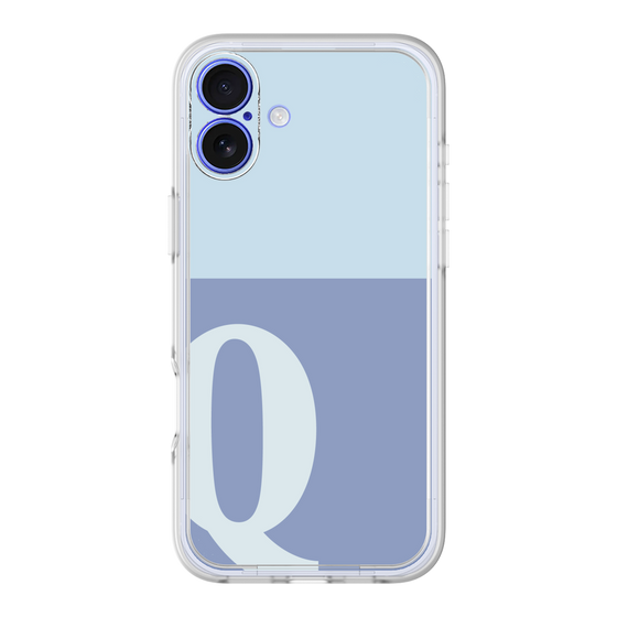 Premium Panel［ Original - initial two tone - Q blue ］
