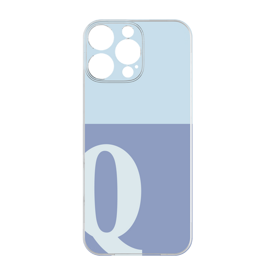 Premium Panel［ Original - initial two tone - Q blue ］