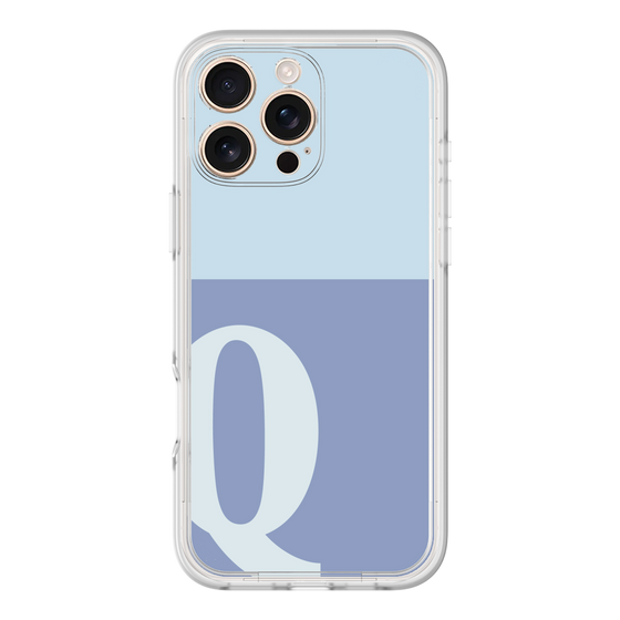 Premium Panel［ Original - initial two tone - Q blue ］