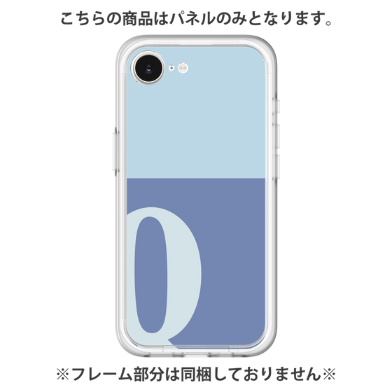 Premium Panel［ Original - initial two tone - Q blue ］