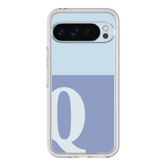 Premium Panel［ Original - initial two tone - Q blue ］