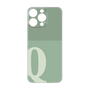 Premium Panel［ Original - initial two tone - Q green ］