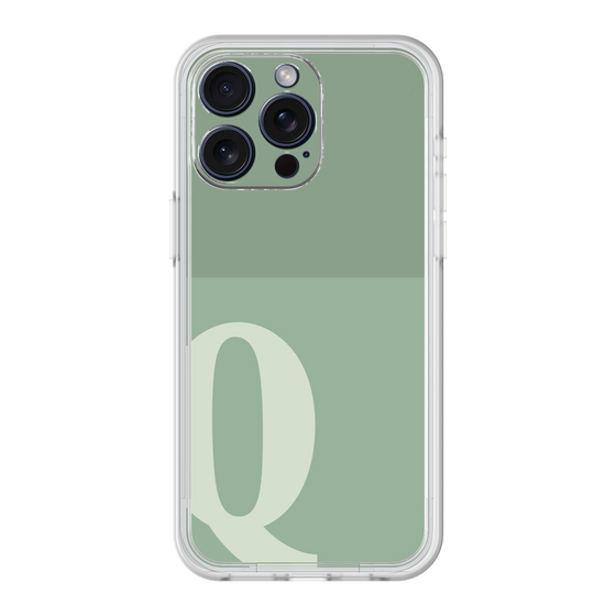 Premium Panel［ Original - initial two tone - Q green ］
