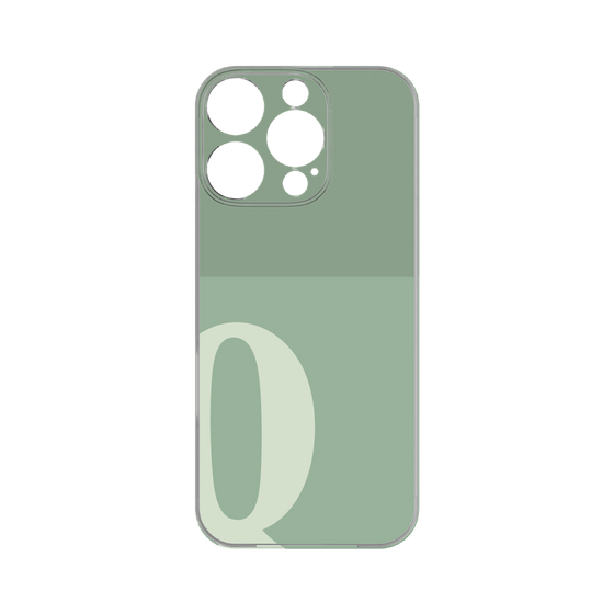 Premium Panel［ Original - initial two tone - Q green ］