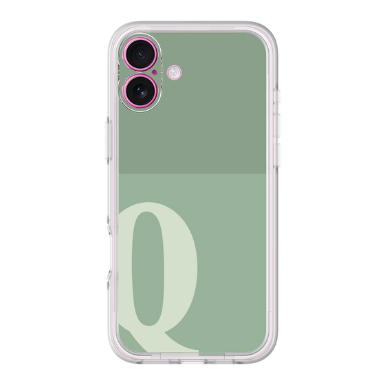 Premium Panel［ Original - initial two tone - Q green ］