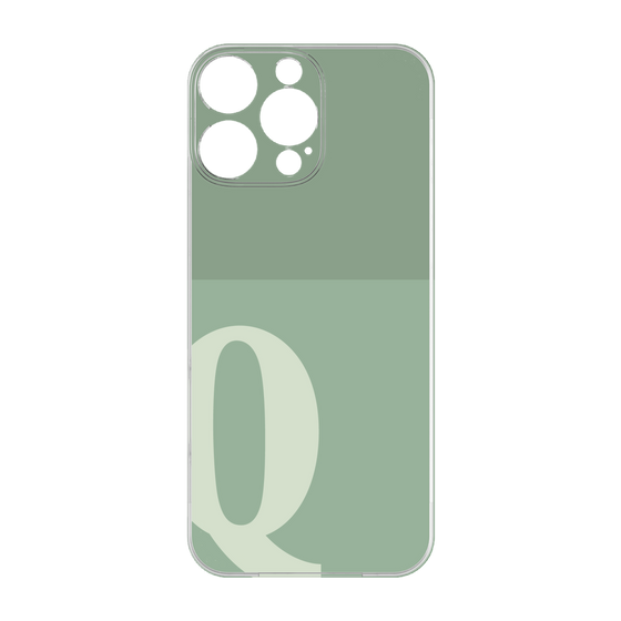 Premium Panel［ Original - initial two tone - Q green ］