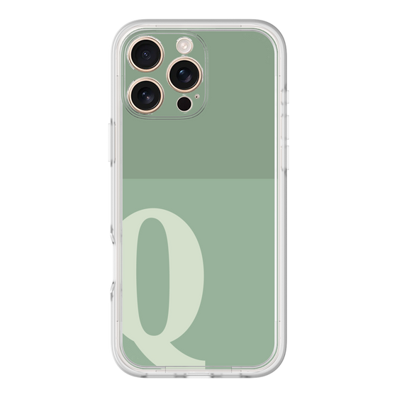 Premium Panel［ Original - initial two tone - Q green ］