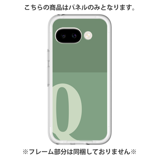 Premium Panel［ Original - initial two tone - Q green ］