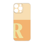 Premium Panel［ Original - initial two tone - R orange ］