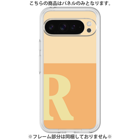 Premium Panel［ Original - initial two tone - R orange ］
