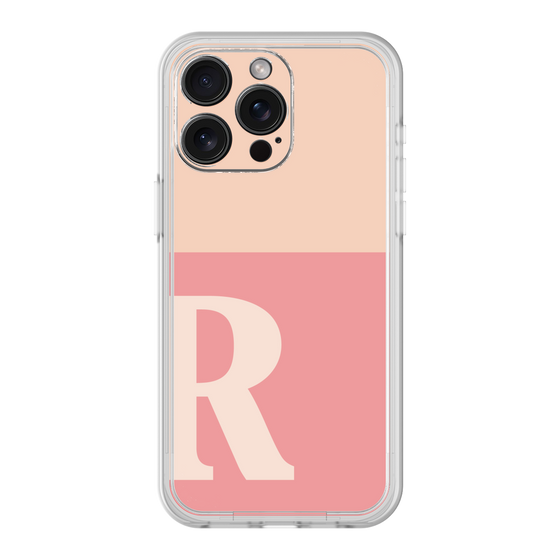 Premium Panel［ Original - initial two tone - R pink ］