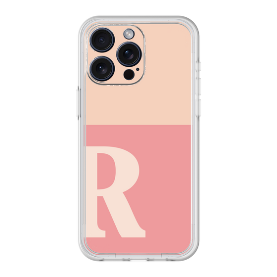 Premium Panel［ Original - initial two tone - R pink ］