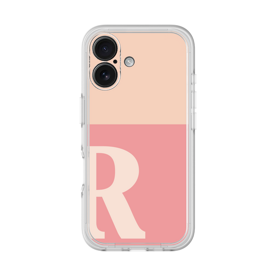 Premium Panel［ Original - initial two tone - R pink ］
