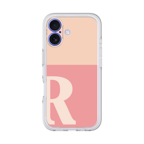 Premium Panel［ Original - initial two tone - R pink ］