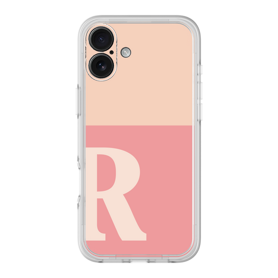 Premium Panel［ Original - initial two tone - R pink ］
