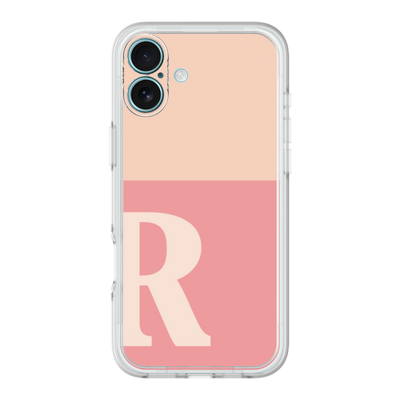 Premium Panel［ Original - initial two tone - R pink ］