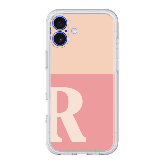 Premium Panel［ Original - initial two tone - R pink ］
