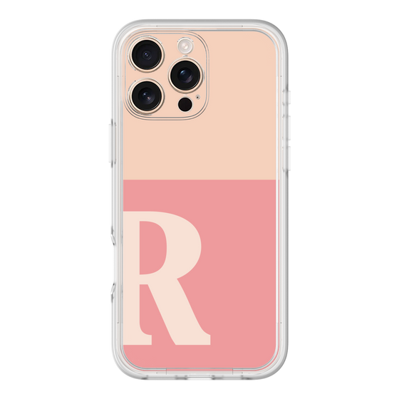 Premium Panel［ Original - initial two tone - R pink ］