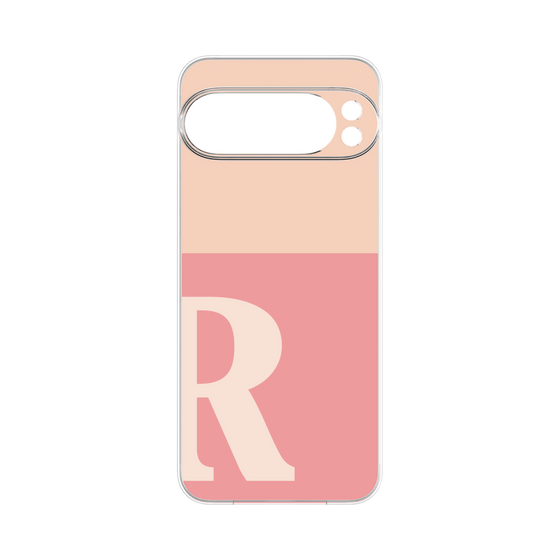 Premium Panel［ Original - initial two tone - R pink ］